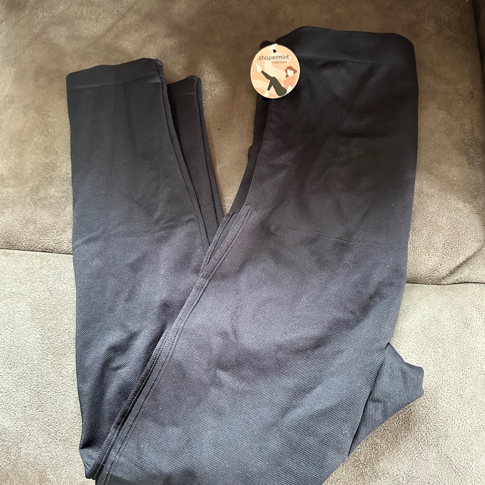Shopemint Black Leggings for Women